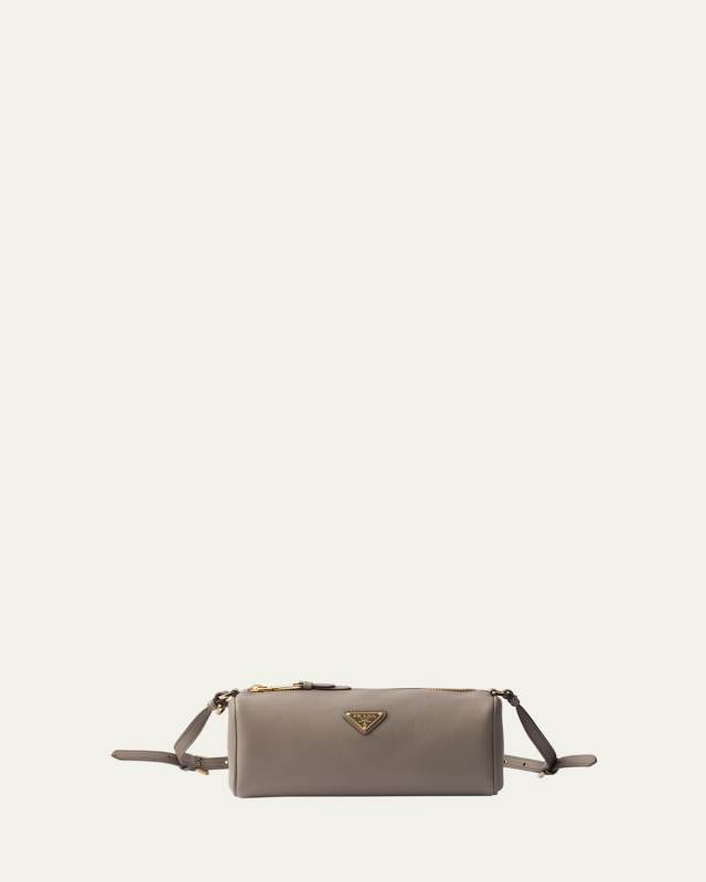 Soft Grain Leather Shoulder Bag